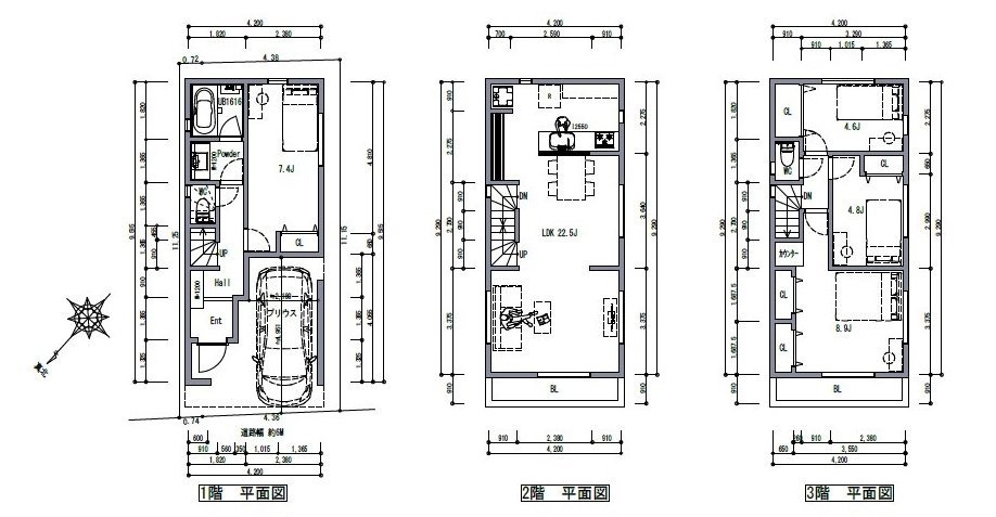 文京区千石4丁目、土地建物総額です。