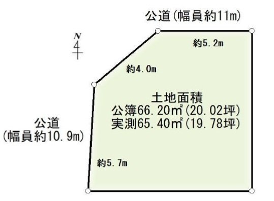 墨田区立川2丁目、売地、7580万円