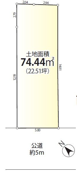 文京区千石2丁目、売地、です。