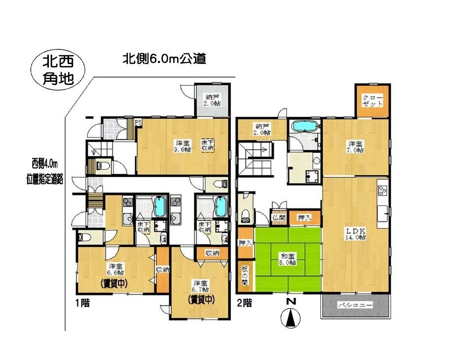 板橋区常盤台4丁目、賃貸併用住宅です。