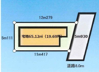 〇板橋区氷川町、売地、です。