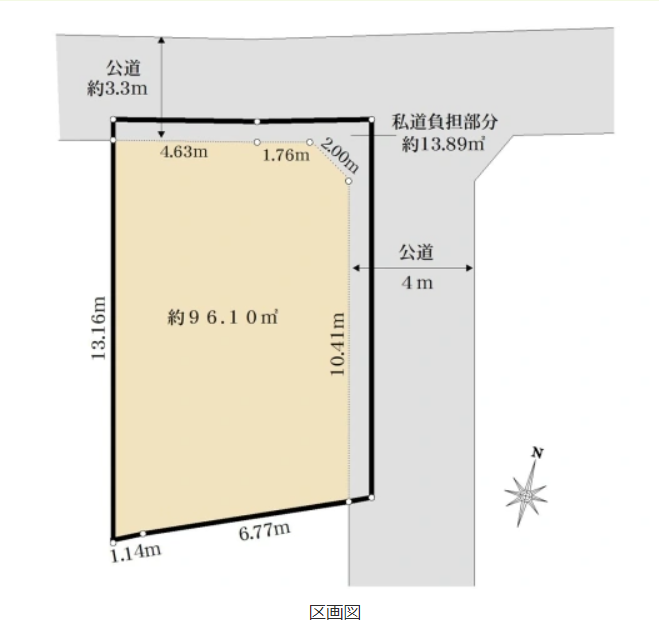 〇豊島区雑司ヶ谷1丁目、売地です。